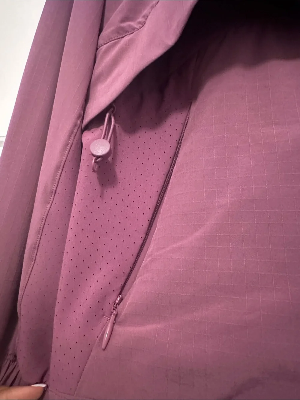 lululemon athletica Plum Lightweight Half-Zip Utility Jacket